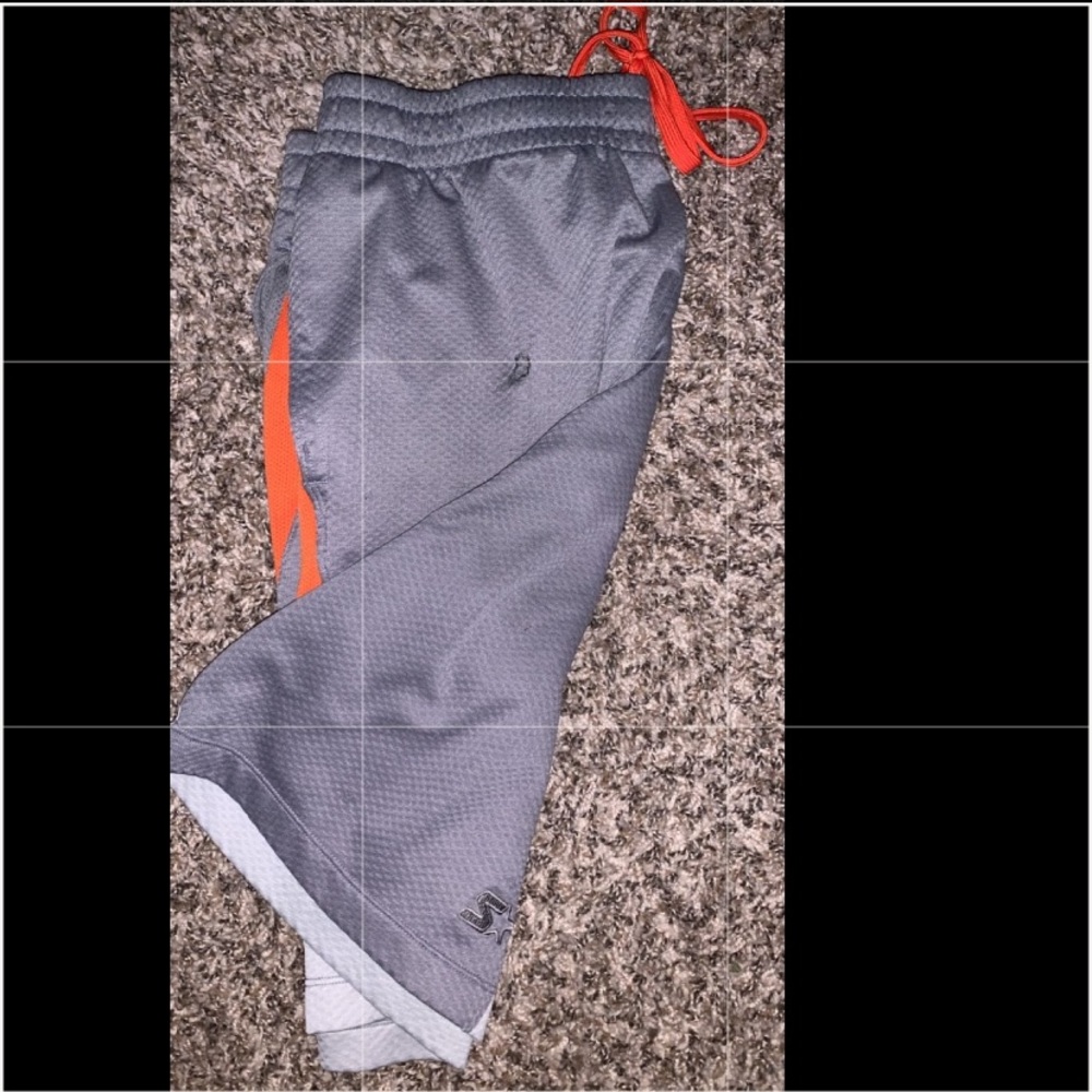Orange & Grey Starter Gym Shorts